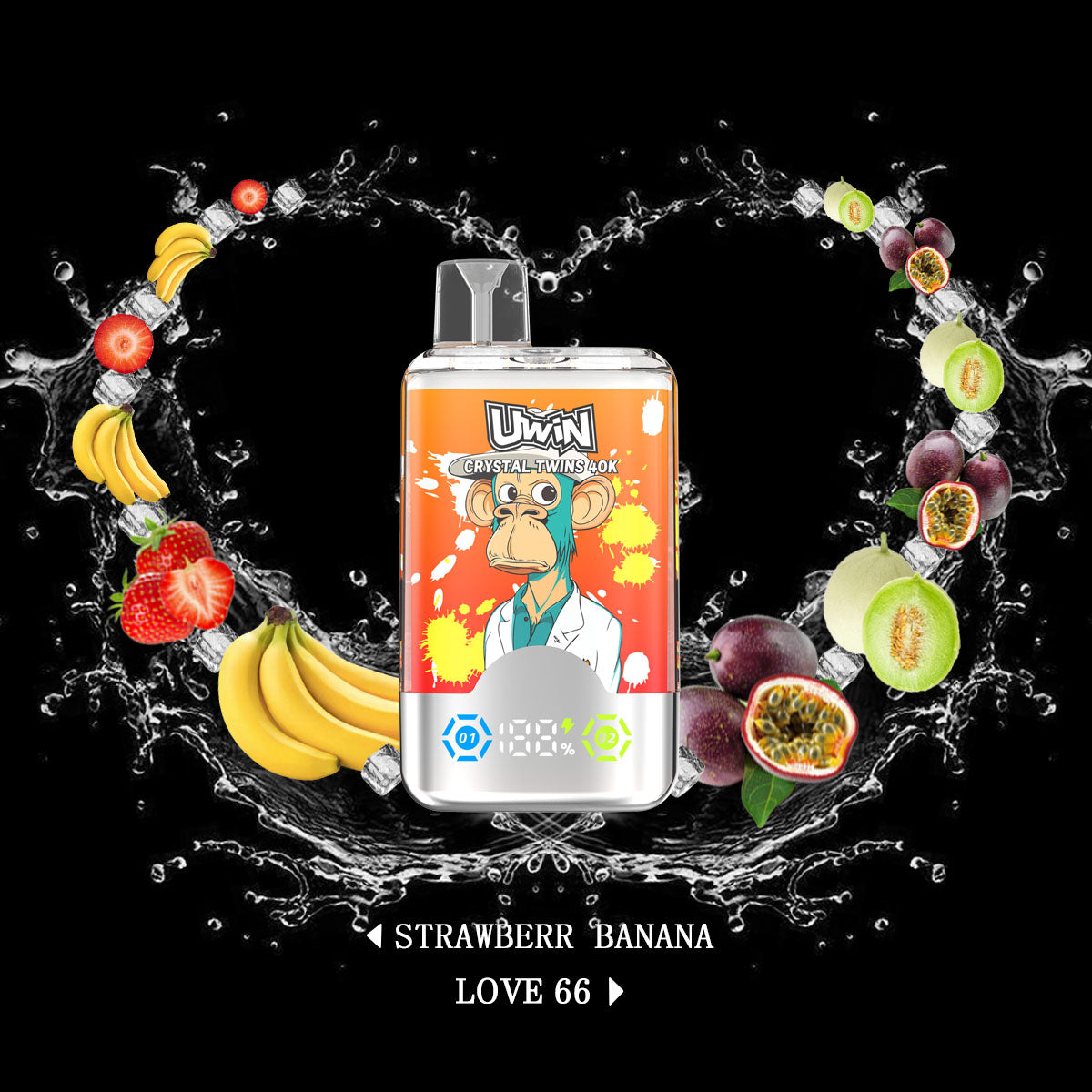 UWIN CRYSTAL TWINS 40000 PUFFS