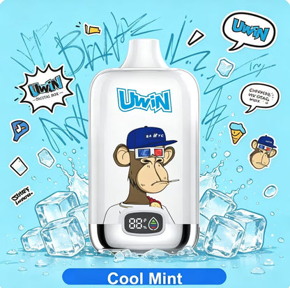 【New Arrive】Uwin Digital Box 12000 Puffs | 0% 2% 3% 5%
