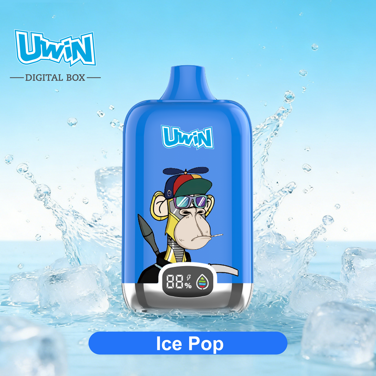 【New Arrive】Uwin Digital Box 12000 Puffs | 0% 2% 3% 5%