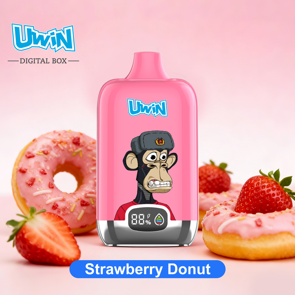 【New Arrive】Uwin Digital Box 12000 Puffs | 0% 2% 3% 5%