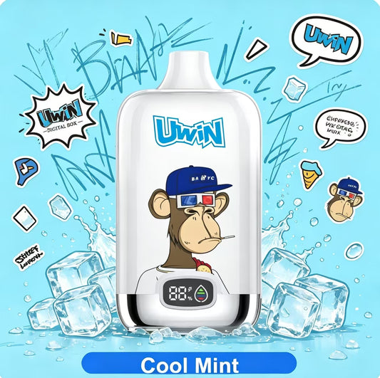 【New Arrive】Uwin Digital Box 12000 Puffs | 0% 2% 3% 5%