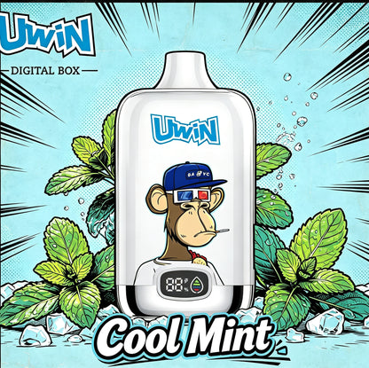 【New Arrive】Uwin Digital Box 12000 Puffs | 0% 2% 3% 5%