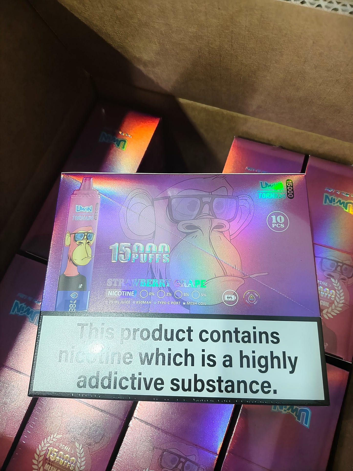 【New Arrive】Uwin Tornado 15000 Puffs | 0% 2% 3% 5%