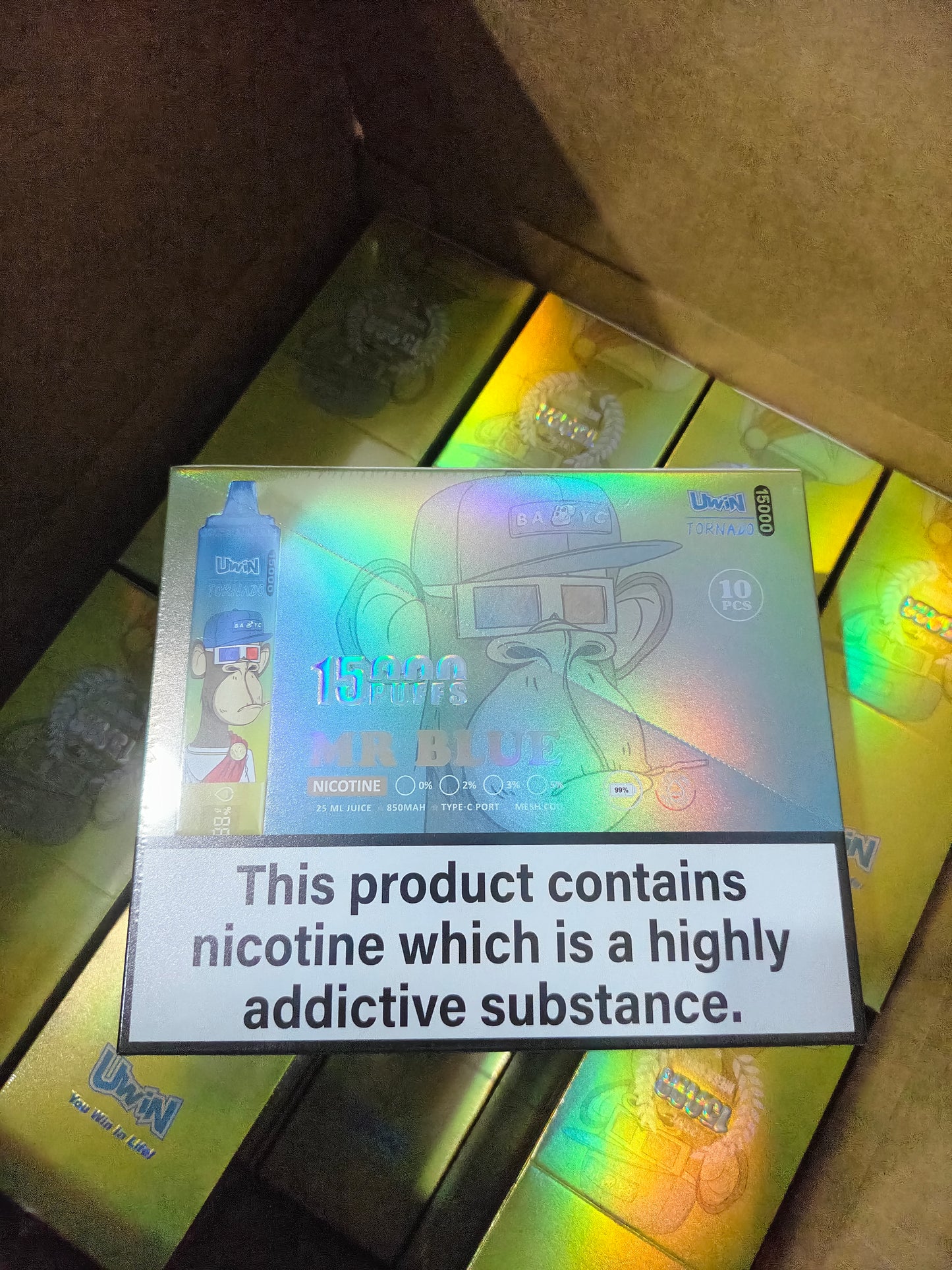 【New Arrive】Uwin Tornado 15000 Puffs | 0% 2% 3% 5%
