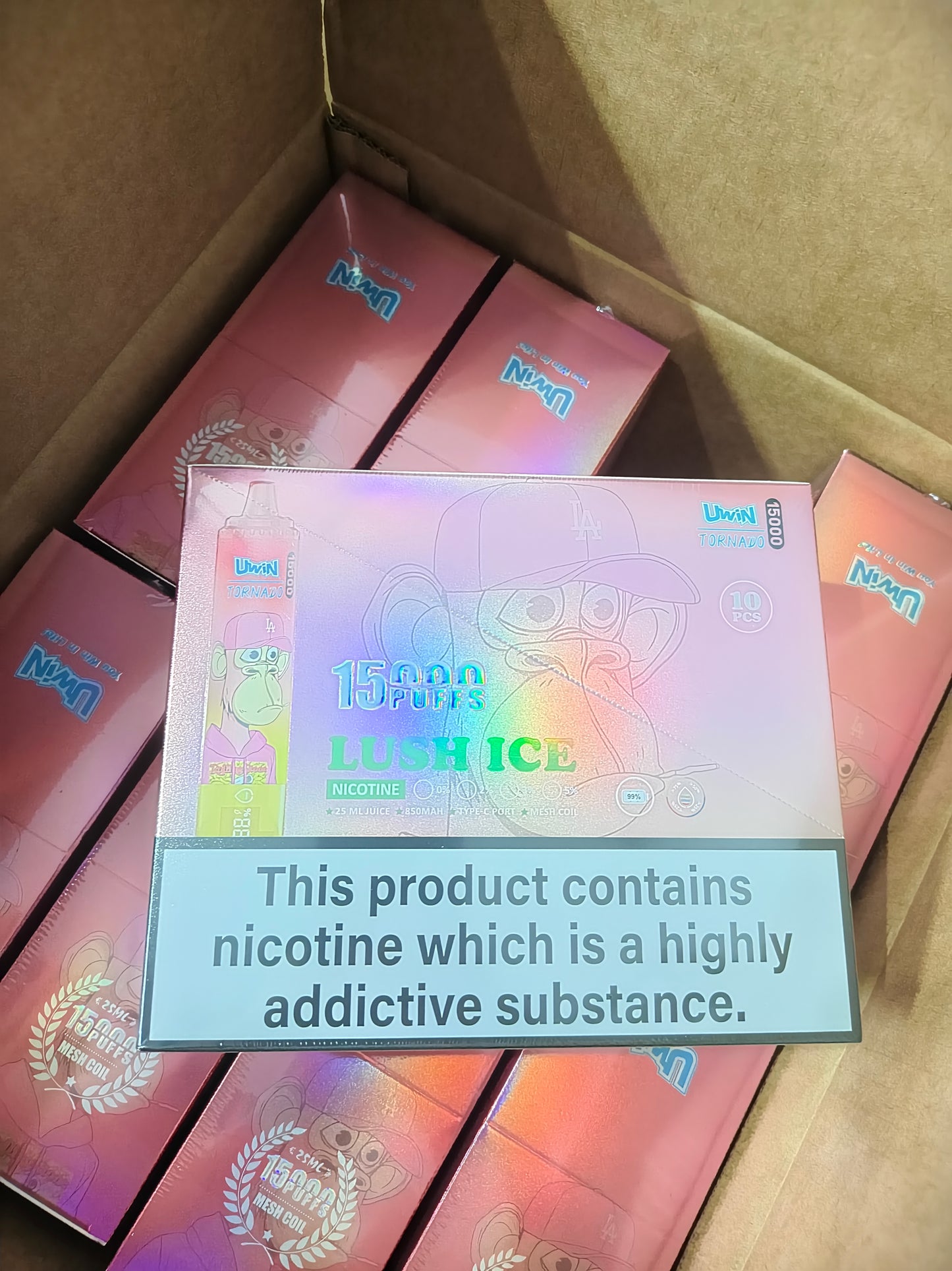 【New Arrive】Uwin Tornado 15000 Puffs | 0% 2% 3% 5%