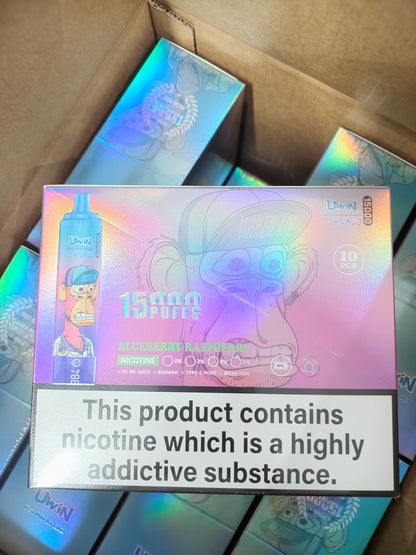【New Arrive】Uwin Tornado 15000 Puffs | 0% 2% 3% 5%