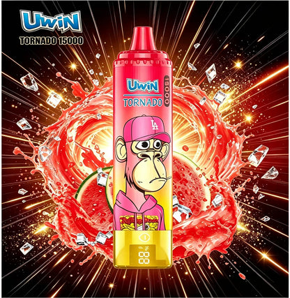 【New Arrive】Uwin Tornado 15000 Puffs | 0% 2% 3% 5%