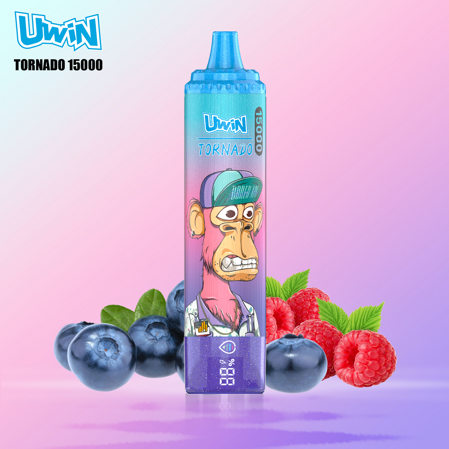 【New Arrive】Uwin Tornado 15000 Puffs | 0% 2% 3% 5%