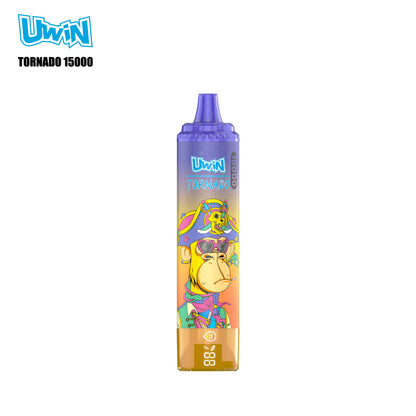 【New Arrive】Uwin Tornado 15000 Puffs | 0% 2% 3% 5%