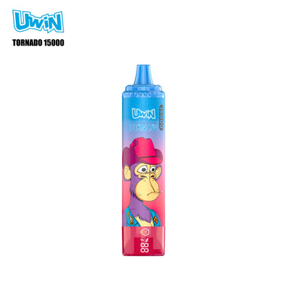 【New Arrive】Uwin Tornado 15000 Puffs | 0% 2% 3% 5%