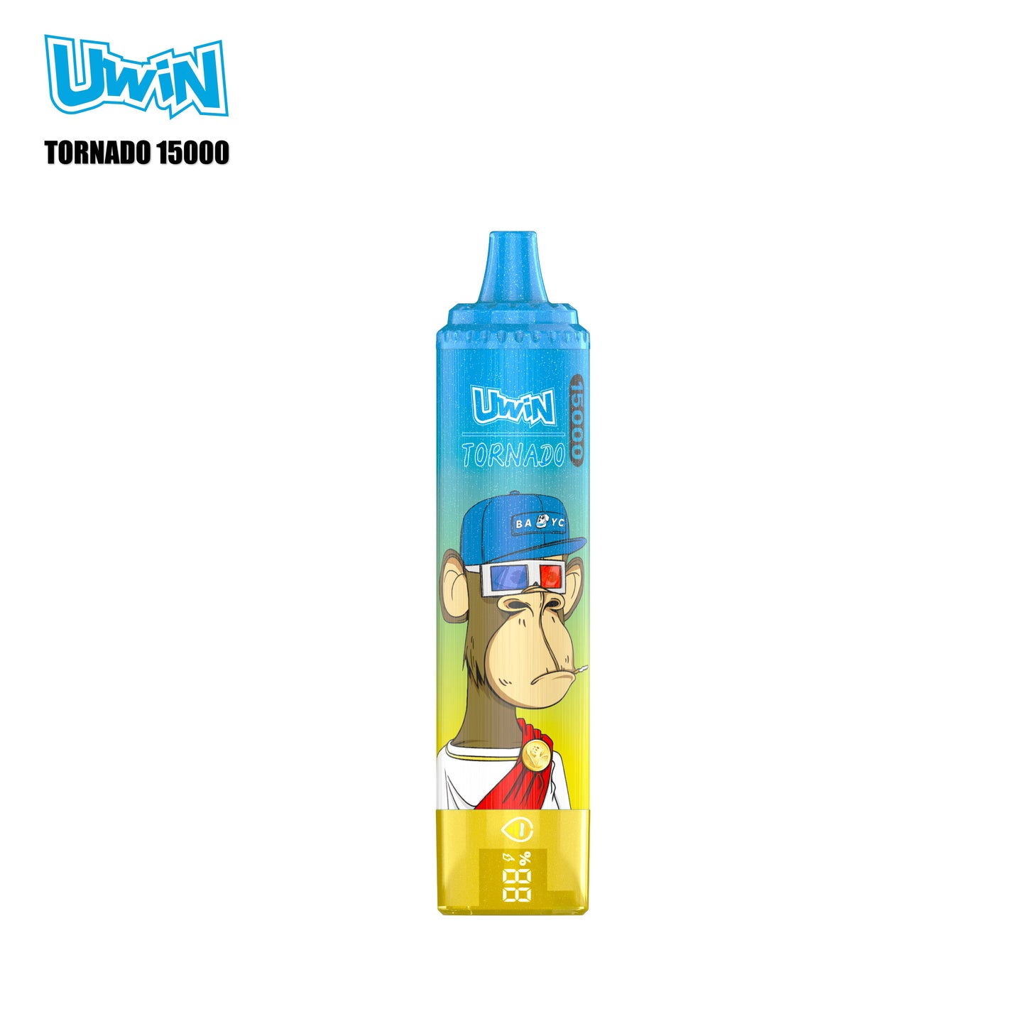 【New Arrive】Uwin Tornado 15000 Puffs | 0% 2% 3% 5%