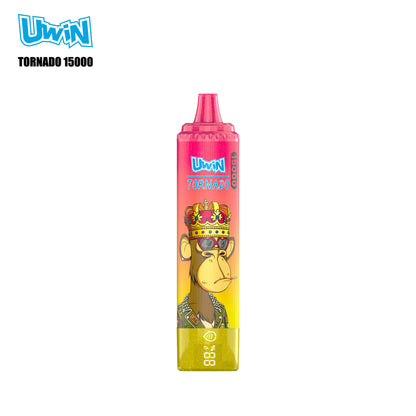 【New Arrive】Uwin Tornado 15000 Puffs | 0% 2% 3% 5%