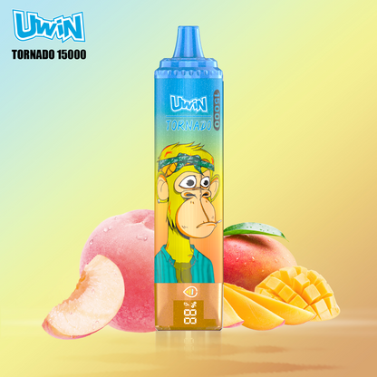 【New Arrive】Uwin Tornado 15000 Puffs | 0% 2% 3% 5%