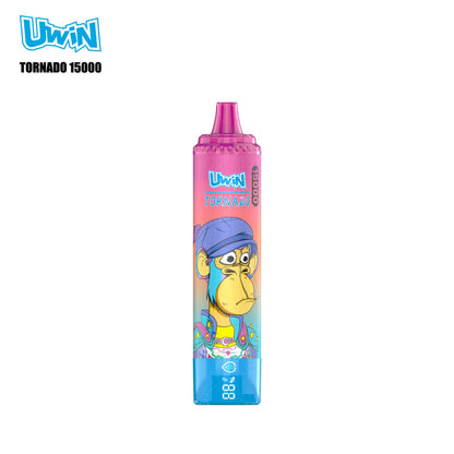 【New Arrive】Uwin Tornado 15000 Puffs | 0% 2% 3% 5%