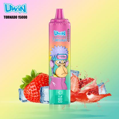 【New Arrive】Uwin Tornado 15000 Puffs | 0% 2% 3% 5%