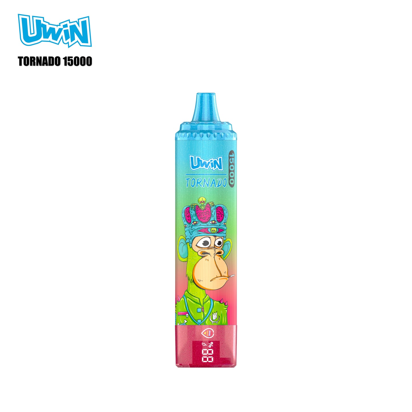 【New Arrive】Uwin Tornado 15000 Puffs | 0% 2% 3% 5%