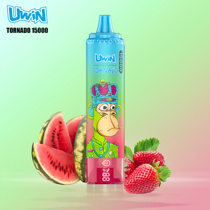 【New Arrive】Uwin Tornado 15000 Puffs | 0% 2% 3% 5%