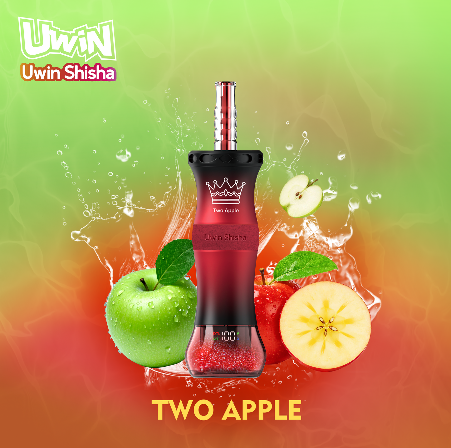 【New Arrive】Uwin Shisha 300K Puffs | 0% 2% 3% 5%