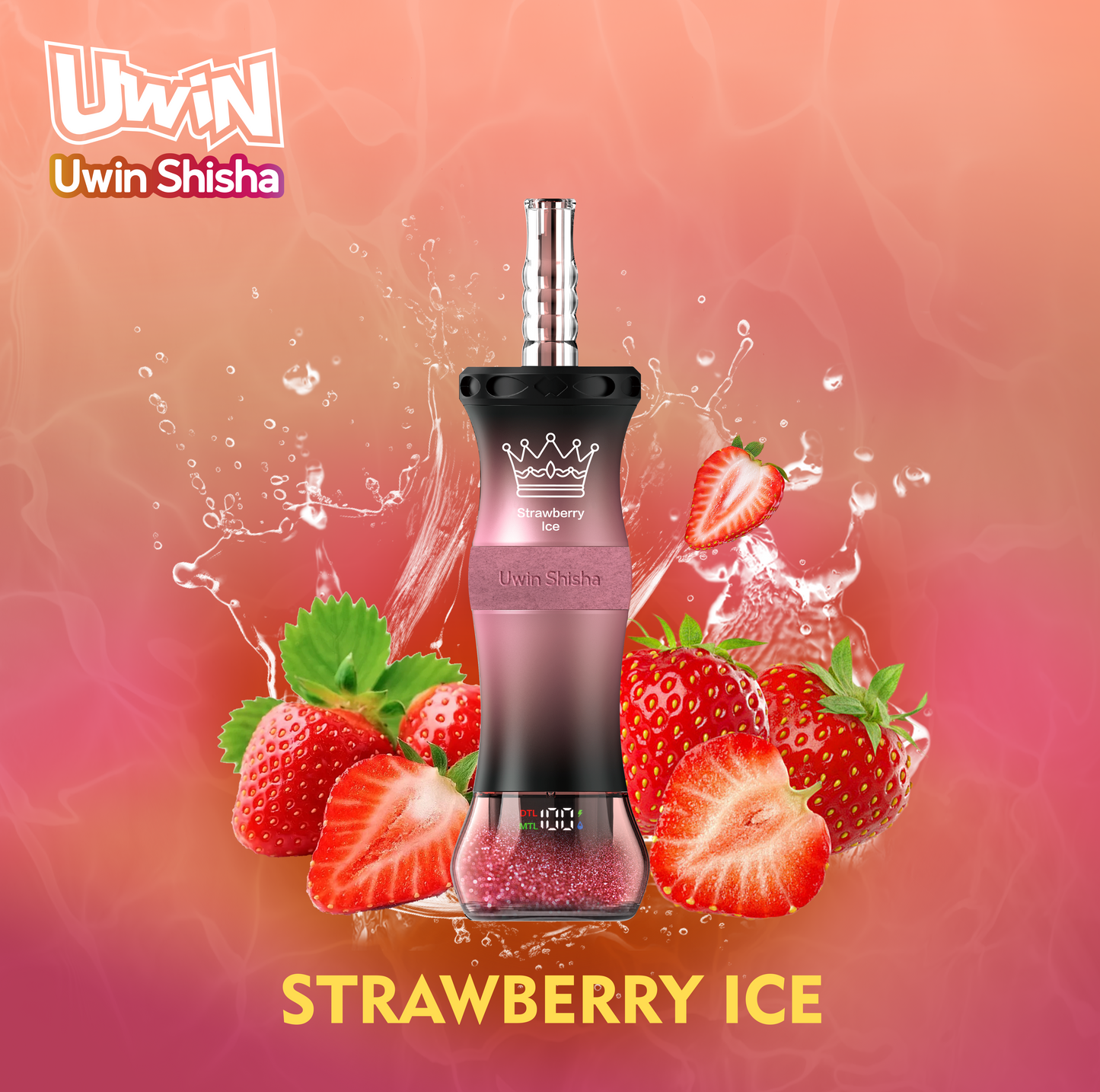 【New Arrive】Uwin Shisha 300K Puffs | 0% 2% 3% 5%