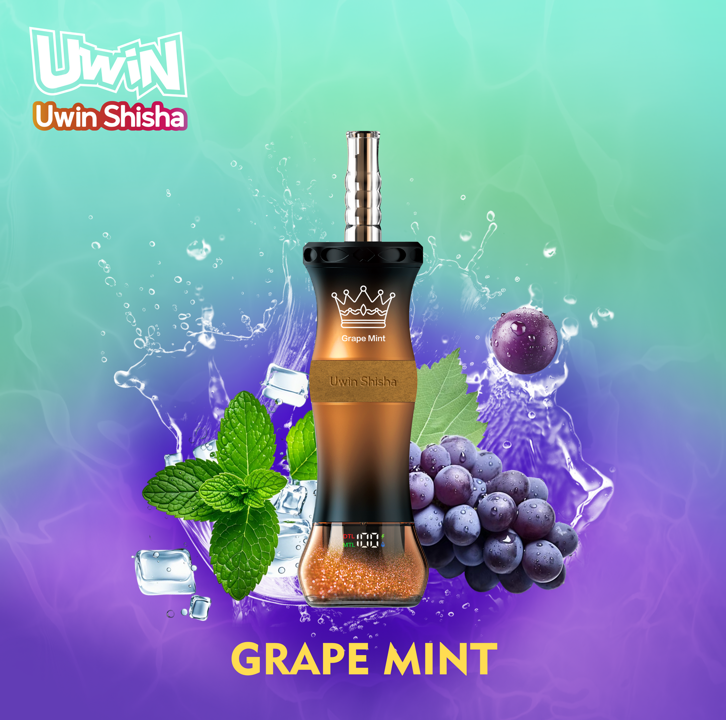 【New Arrive】Uwin Shisha 300K Puffs | 0% 2% 3% 5%