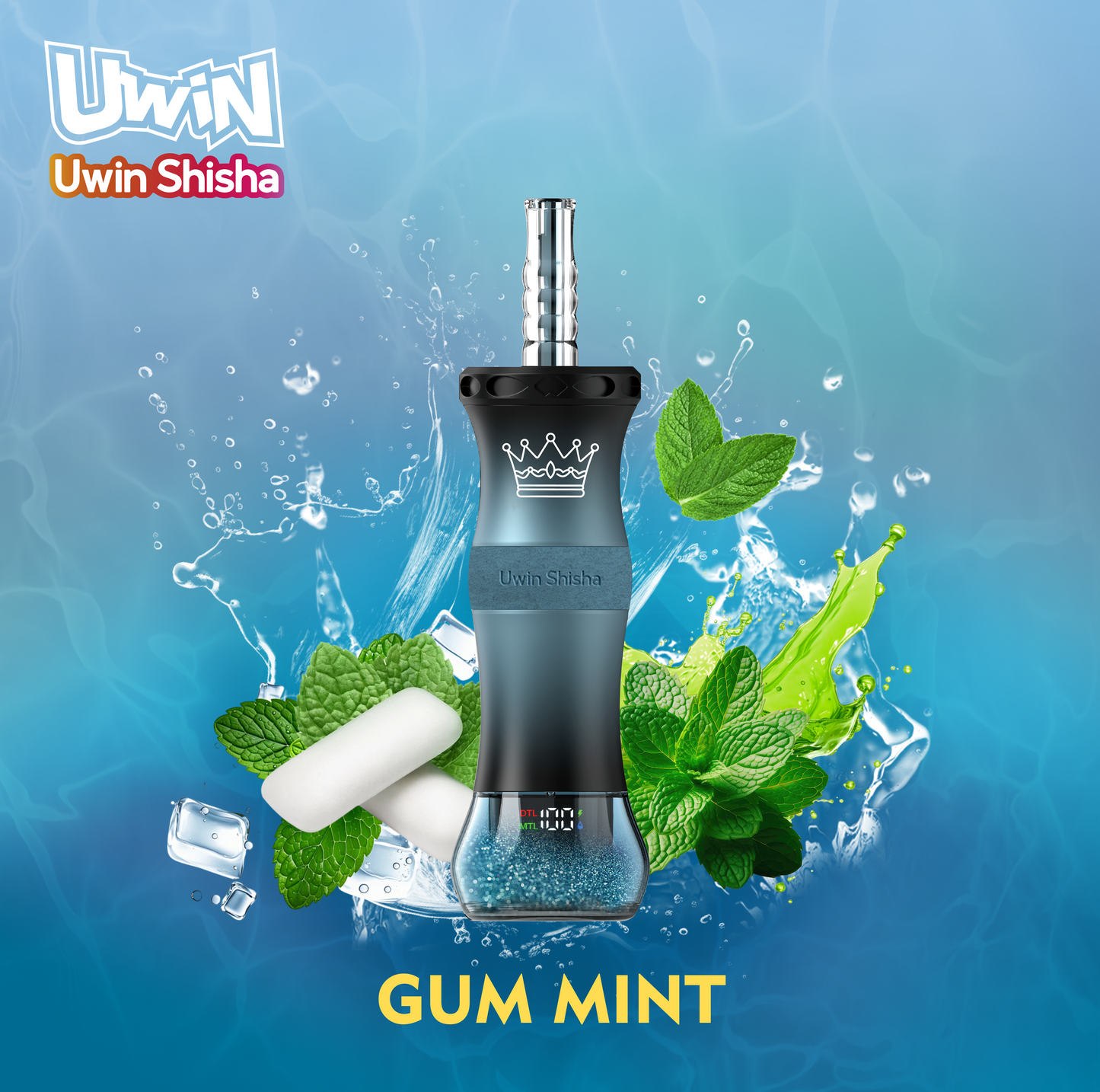 【New Arrive】Uwin Shisha 300K Puffs | 0% 2% 3% 5%