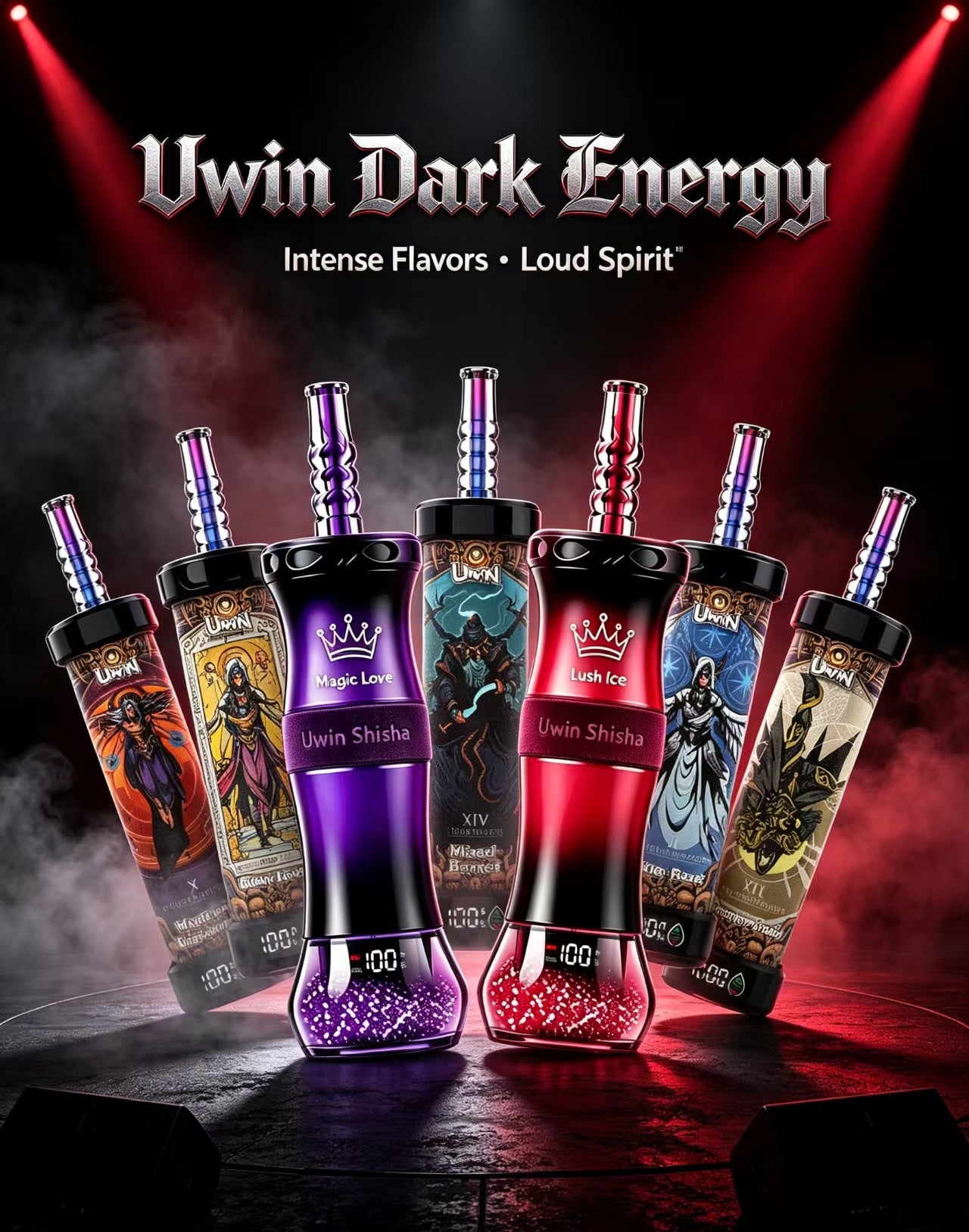 【New Arrive】Uwin Shisha 300K Puffs | 0% 2% 3% 5%