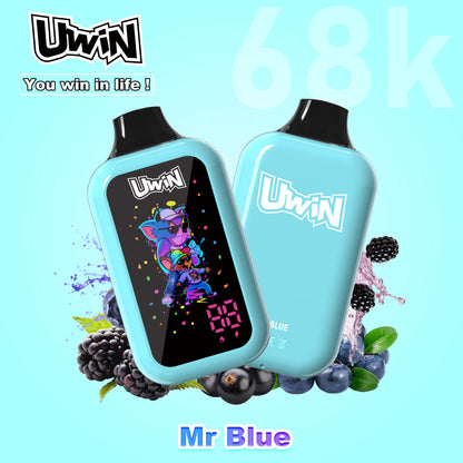 【New Arrive】Uwin digital box 68K Puffs | 0% 2% 3% 5%