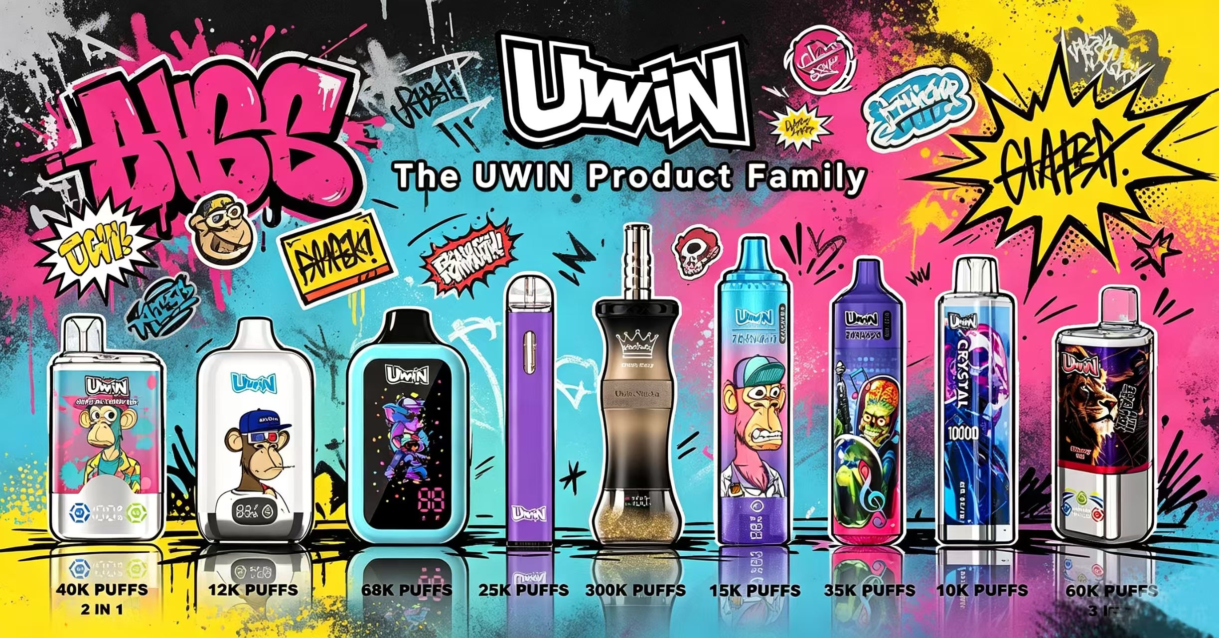 UWIN Product Family homepage banner